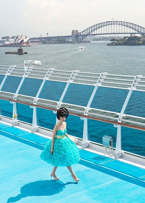 Ngam san catwalk giua dai duong tai Sydney cua Jessica Minh Anh-Hinh-5